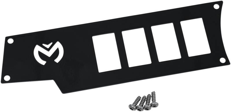 MOOSE UTILITY Dash Plate - Left - Black 100-4340-PU
