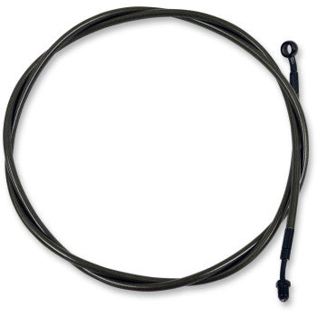 LA CHOPPERS Clutch Cable - 12" - 14" Ape Hanger Handlebars - Midnight LA-8220C13M