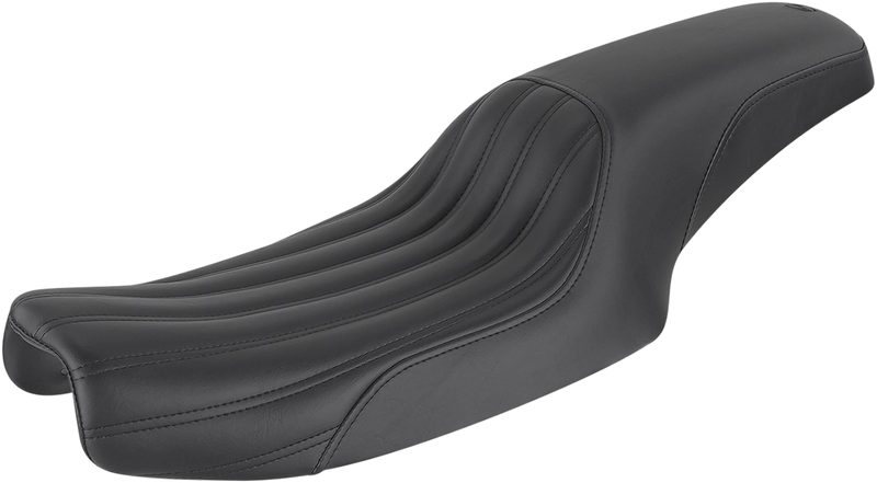 SADDLEMEN Profiler Knuckle Seat - Black - Dyna 891-04-047K