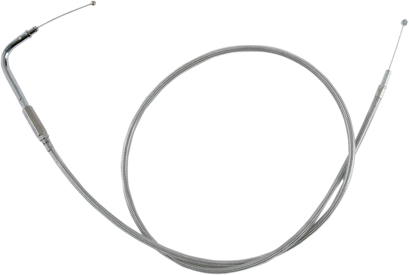 DRAG SPECIALTIES Idle Cable - 42-1/2" - Braided 5342200B