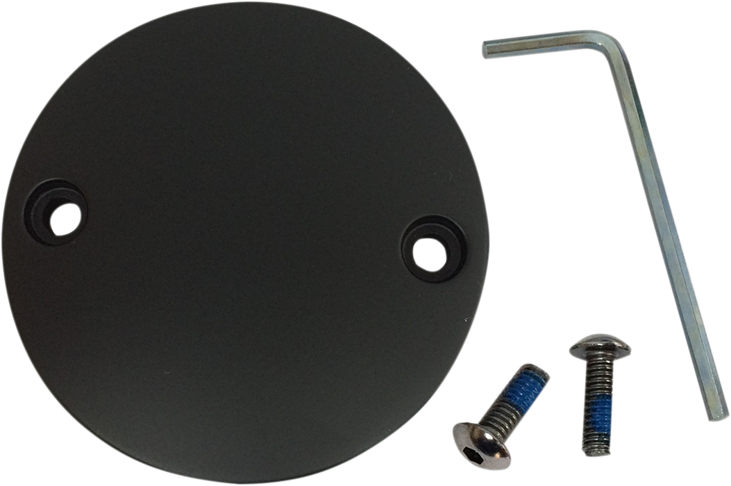 DRAG SPECIALTIES Points Cover - Flat Black I30-0223SB