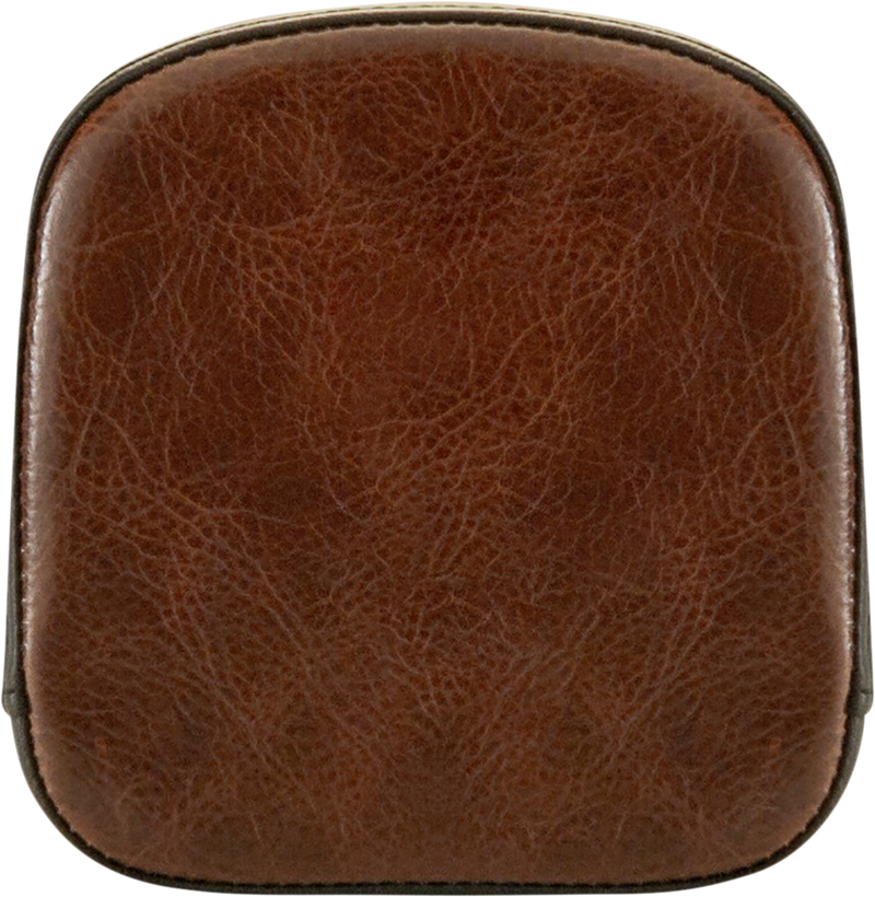 SADDLEMEN Tall Sissy Bar Pad - Lariat - Distressed - Brown - FL '99-'23 40741