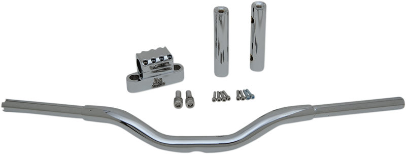 LA CHOPPERS Handlebar - Kage Fighter - 10" - Chrome LA-7335-06