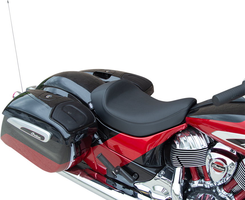 DRAG SPECIALTIES Solo Seat - Smooth - Vinyl - '14-'22 Indian 0810-2265