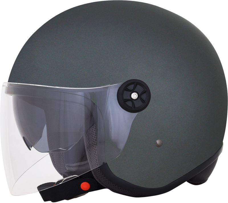AFX FX-143 Motorcycle Helmet - Frost Gray - Medium 0104-2626