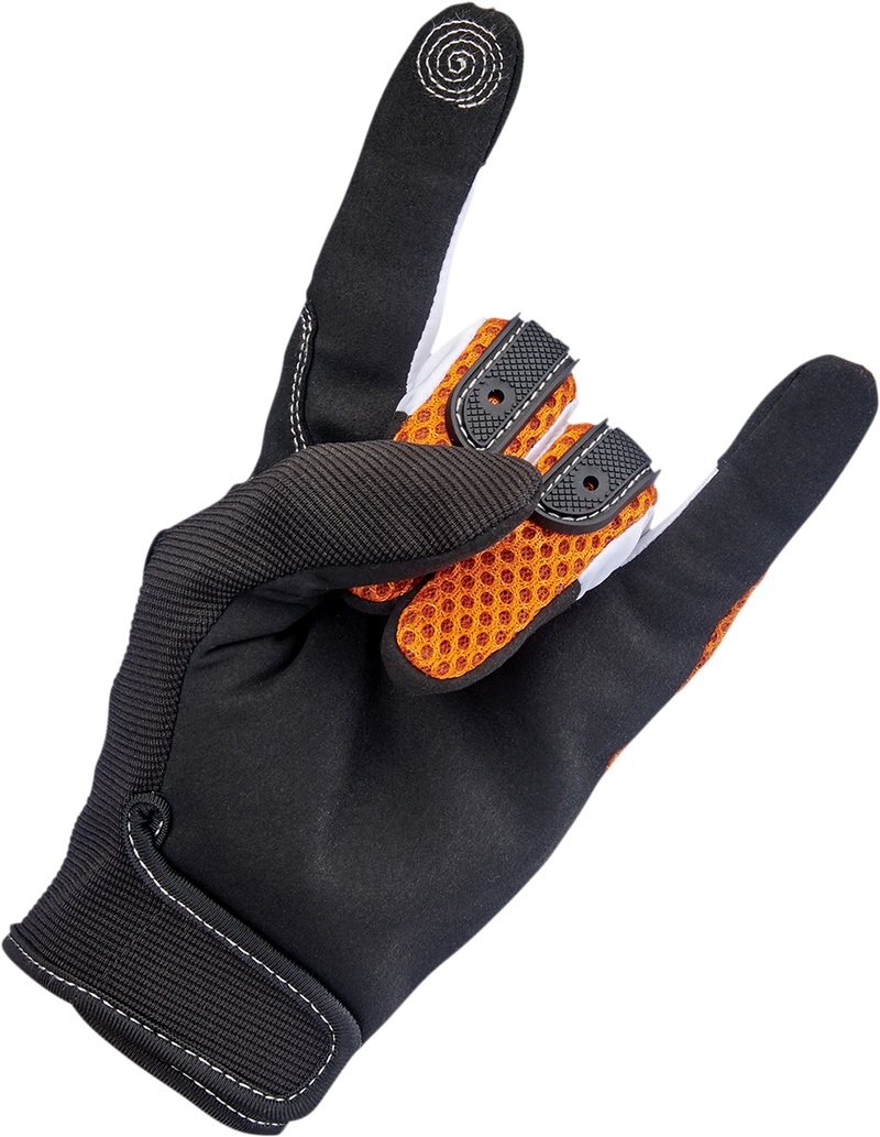 BILTWELL Anza Gloves - Orange - Small 1507-0601-002
