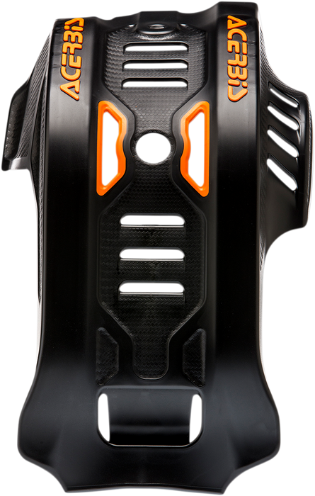 ACERBIS Skid Plate - Black/Orange - KTM 2791645229