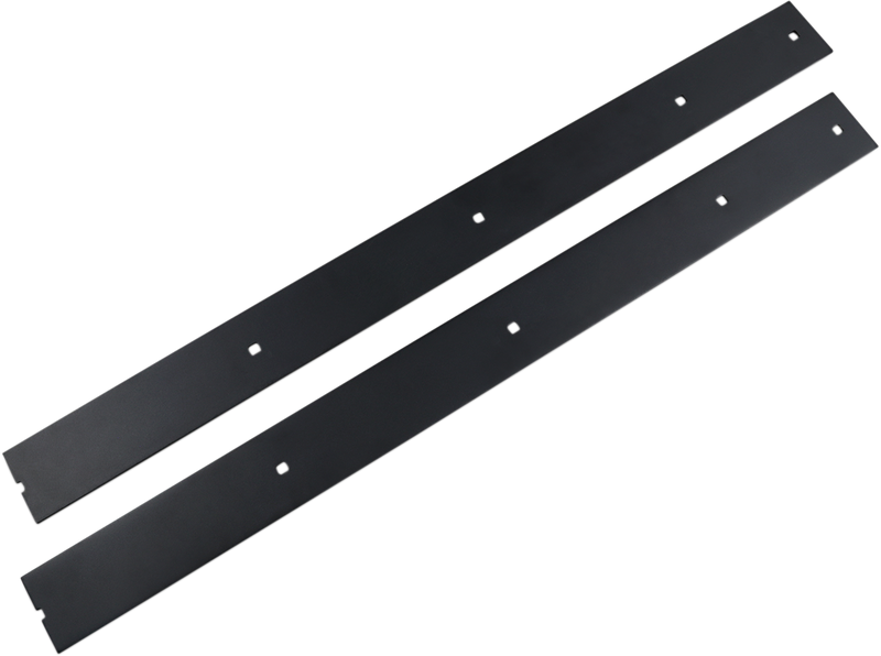 MOOSE UTILITY Plow Wear Bar - Matte Black - 72" - 2 Piece 2571PFMTBLK