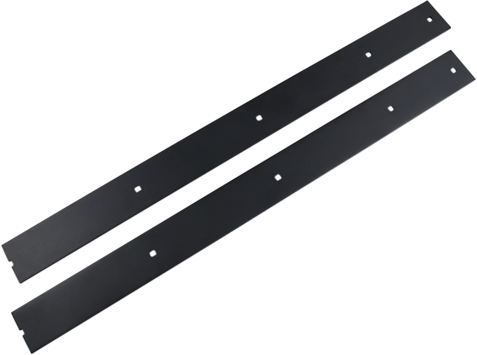 MOOSE UTILITY Plow Wear Bar - Matte Black - 72" - 2 Piece 2571PFMTBLK