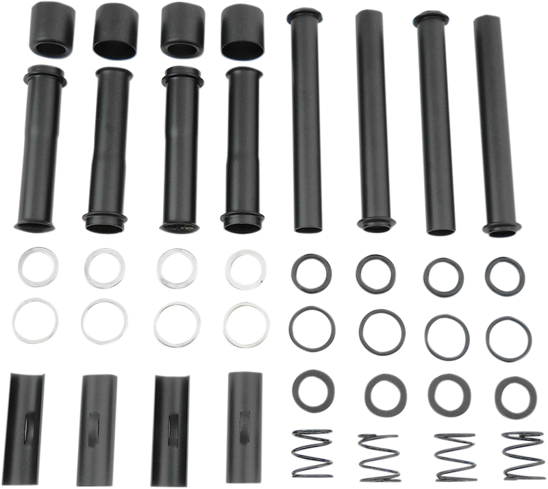 DRAG SPECIALTIES Pushrod Tube Kit - Black - XL 77335B
