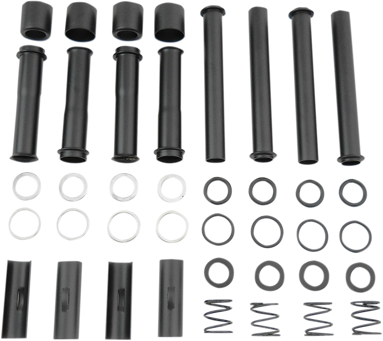 DRAG SPECIALTIES Pushrod Tube Kit - Black - XL 77335B