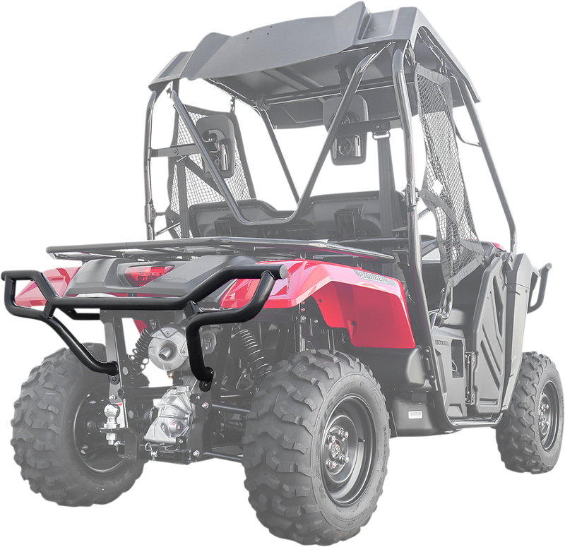 MOOSE UTILITY Rear Bumper - Pioneer 500 2444.2141.1