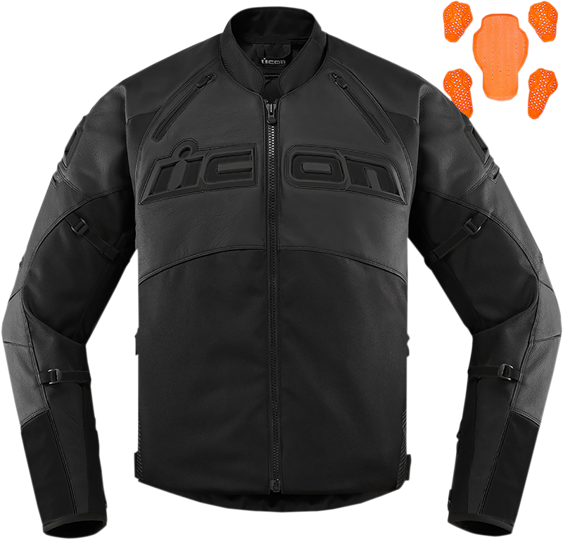 ICON Contra2™ CE Jacket - Stealth - Small 2810-3648