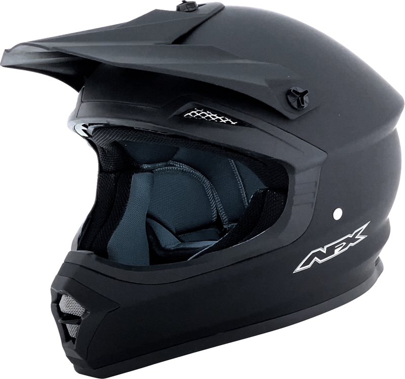 AFX FX-15 Motorcycle Helmet - Matte Black - Small 0110-8005