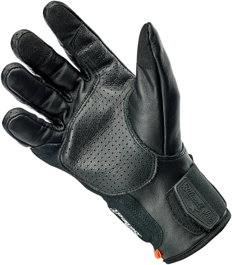 BILTWELL Borrego Gloves - Black - Small 1506-0101-302