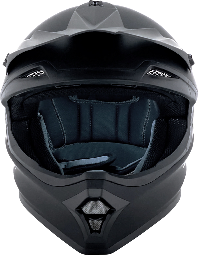 AFX FX-15 Motorcycle Helmet - Matte Black - Medium 0110-8006