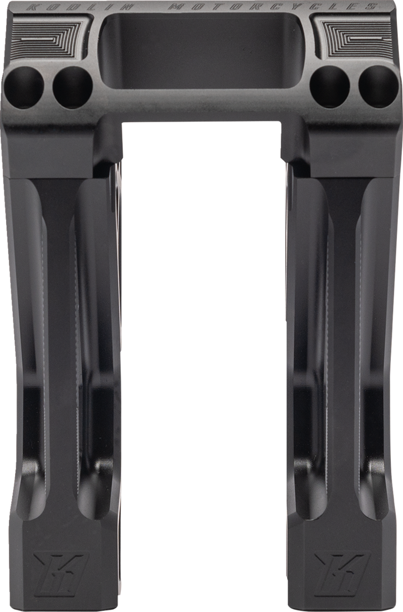 KODLIN MOTORCYCLE Risers - Fastback - 6" - Black K55123