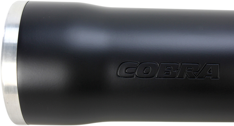COBRA 3" RPT Mufflers - Black 6056B