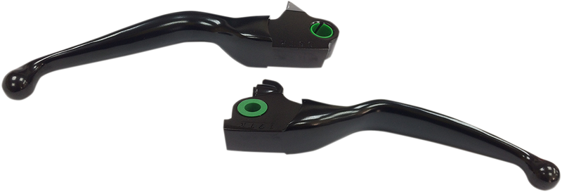 DRAG SPECIALTIES Brake Lever - Wide Blade - Black S/B MATTE BLK BRAKE LEVER H07-0596MB-B