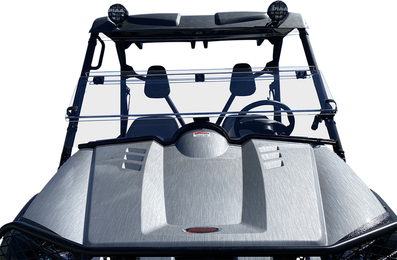 MOOSE UTILITY Full Folding Windshield - Deluxe - Rhino V000242-12200M
