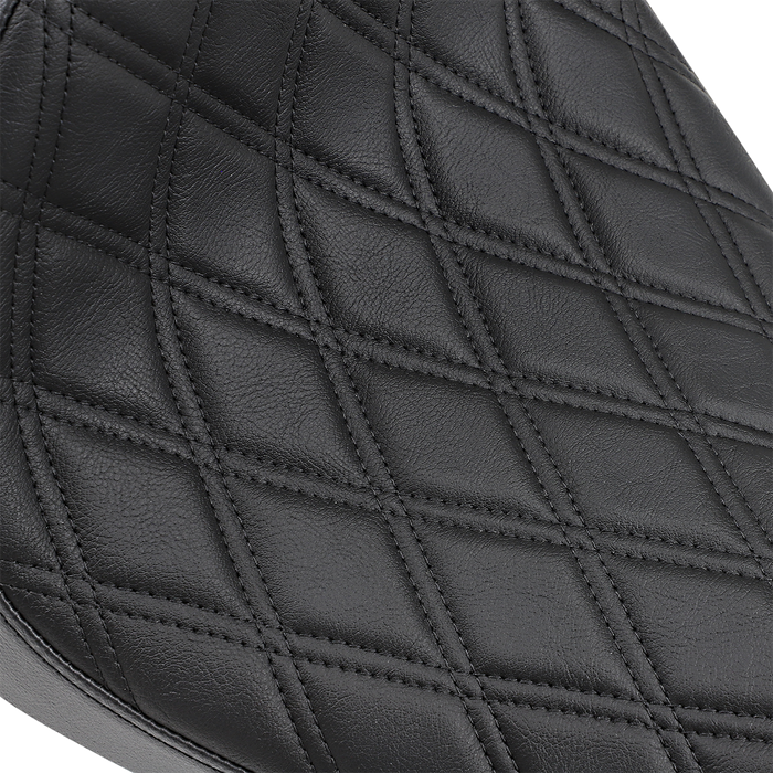 DRAG SPECIALTIES Cafe Solo Seat - Diamond - '10-'22 XL 0804-0674