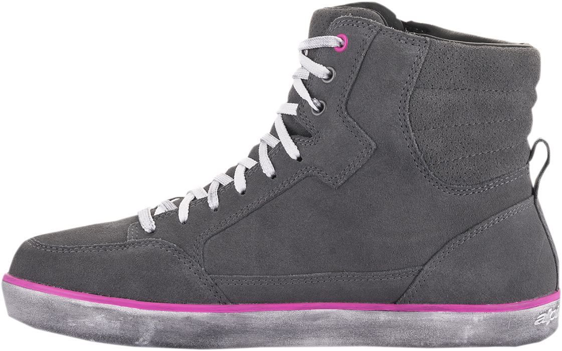 ALPINESTARS J-6 Waterproof Women's Shoes - Gray/Pink - US 9 254222090959