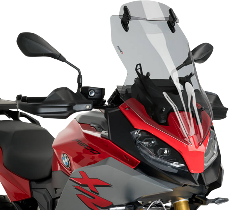 PUIG HI-TECH PARTS Touring Windscreen w/ Visor - Smoke 20392H
