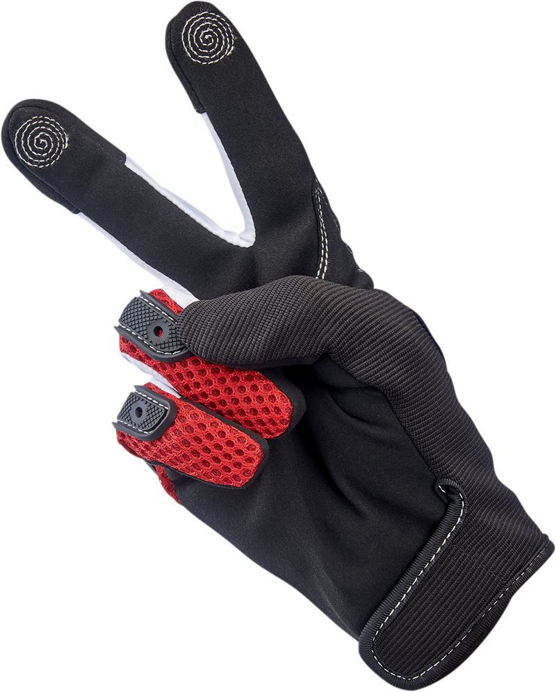 BILTWELL Anza Gloves - Red - XS 1507-0801-001