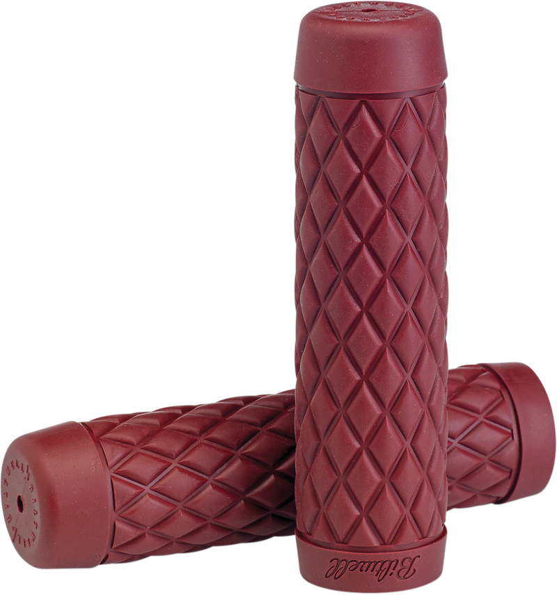 BILTWELL Grips - Torker - 7/8" - Oxblood 6705-0378