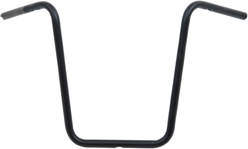 DRAG SPECIALTIES Handlebar - Ape Hanger - 18" - TBW - Flat Black 0601-4214