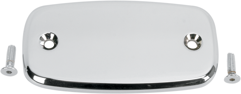 BARON Master Cylinder Cover - Smooth - Suzuki - Chrome BA-7681-00