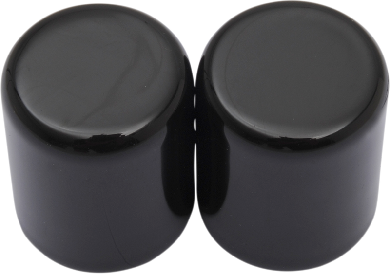 DRAG SPECIALTIES Docking Covers - Small - Black C77-0099GB