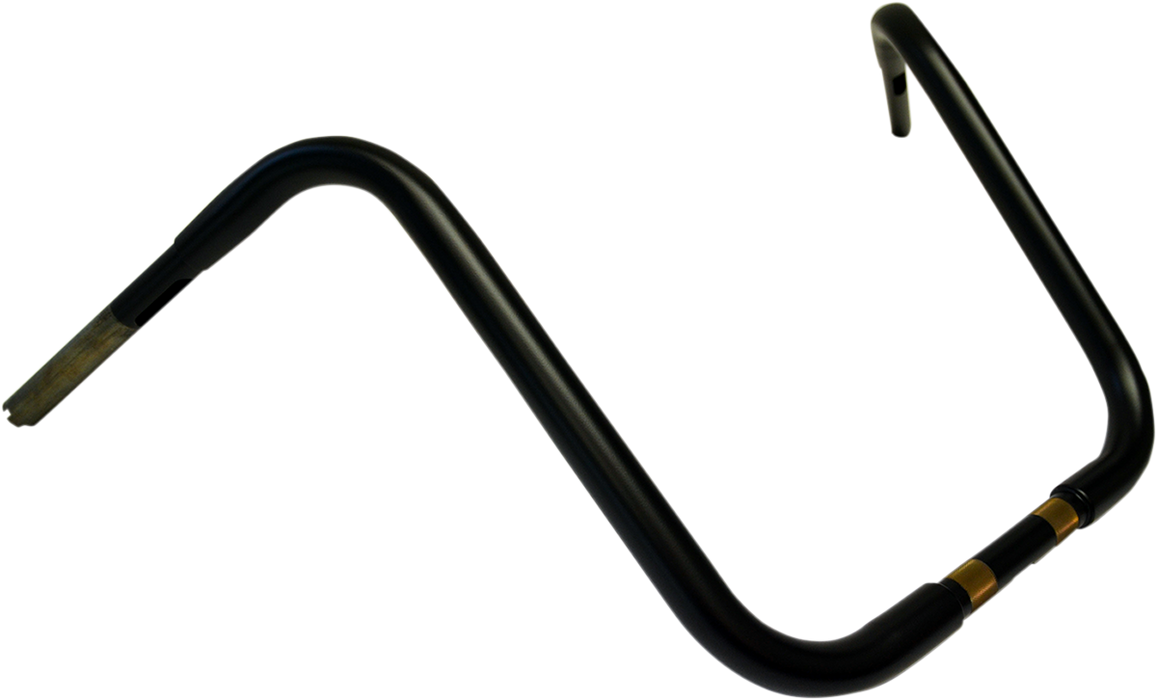 DRAG SPECIALTIES Handlebar - Buffalo Ape - 16" - TBW - Flat Black 0601-3507