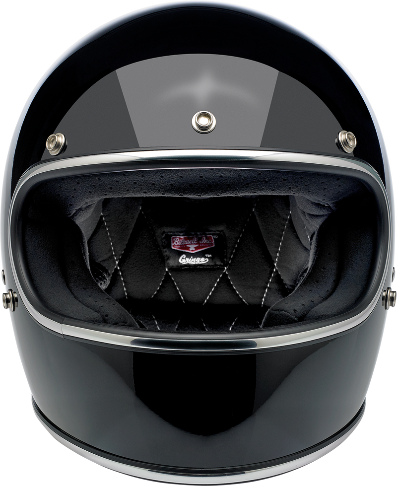 BILTWELL Gringo Helmet - Gloss Black - Small 1002-101-102