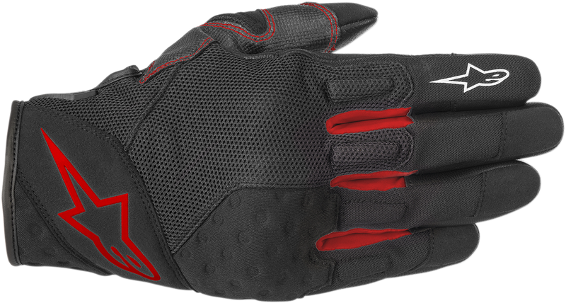 ALPINESTARS Crossland Gloves - Black/Red - 3XL 3566518-13-3X