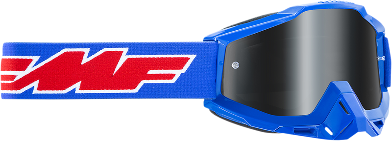 FMF PowerBomb Sand Goggles - Rocket - Blue - Smoke F-50043-00002 2601-2984