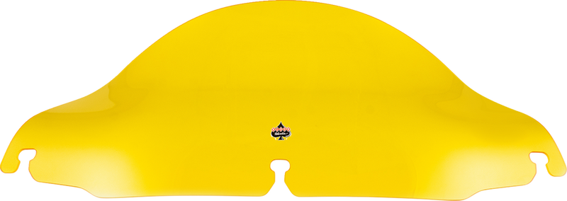 KLOCK WERKS Kolor Flare™ Windshield - 6-1/2" - Yellow - FLH KWW-01-0696
