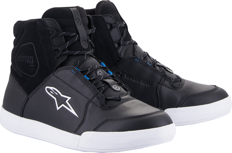 ALPINESTARS Chrome Shoes - Waterproof - Black/White - US 10.5 2543123-157-105