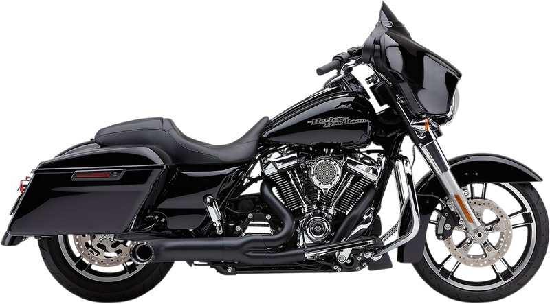COBRA Turn Out 2-into-1 Exhaust System - Black 6271B-1