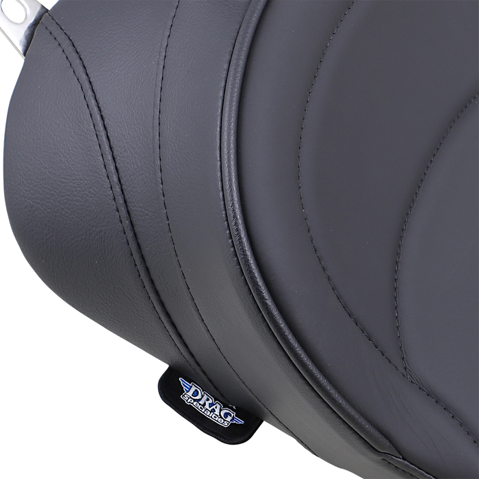 DRAG SPECIALTIES Solo Seat - Mild Stitched - Driver Backrest - FLT '97-'07 0801-0491
