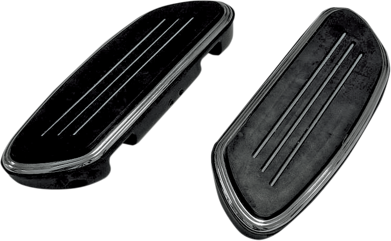 DRAG SPECIALTIES Footboard Sweeper - Black P17-0433B