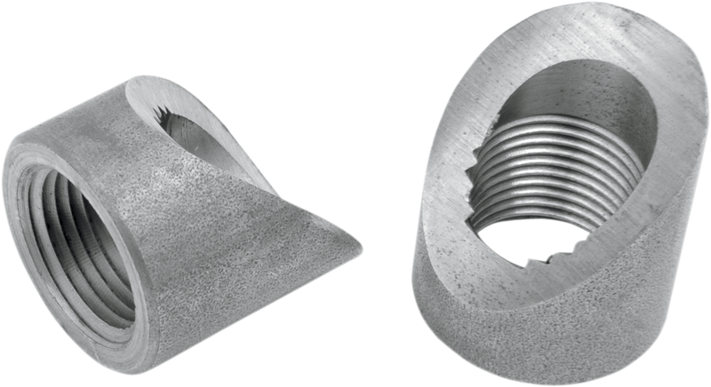 DRAG SPECIALTIES 45° Weld-In O2 Bungs - 18 mm NOT MADE IN USA 1861-0694
