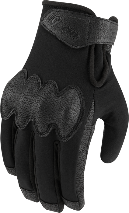 ICON PDX3™ Motorcycle Gloves - Black - Large 3301-4248