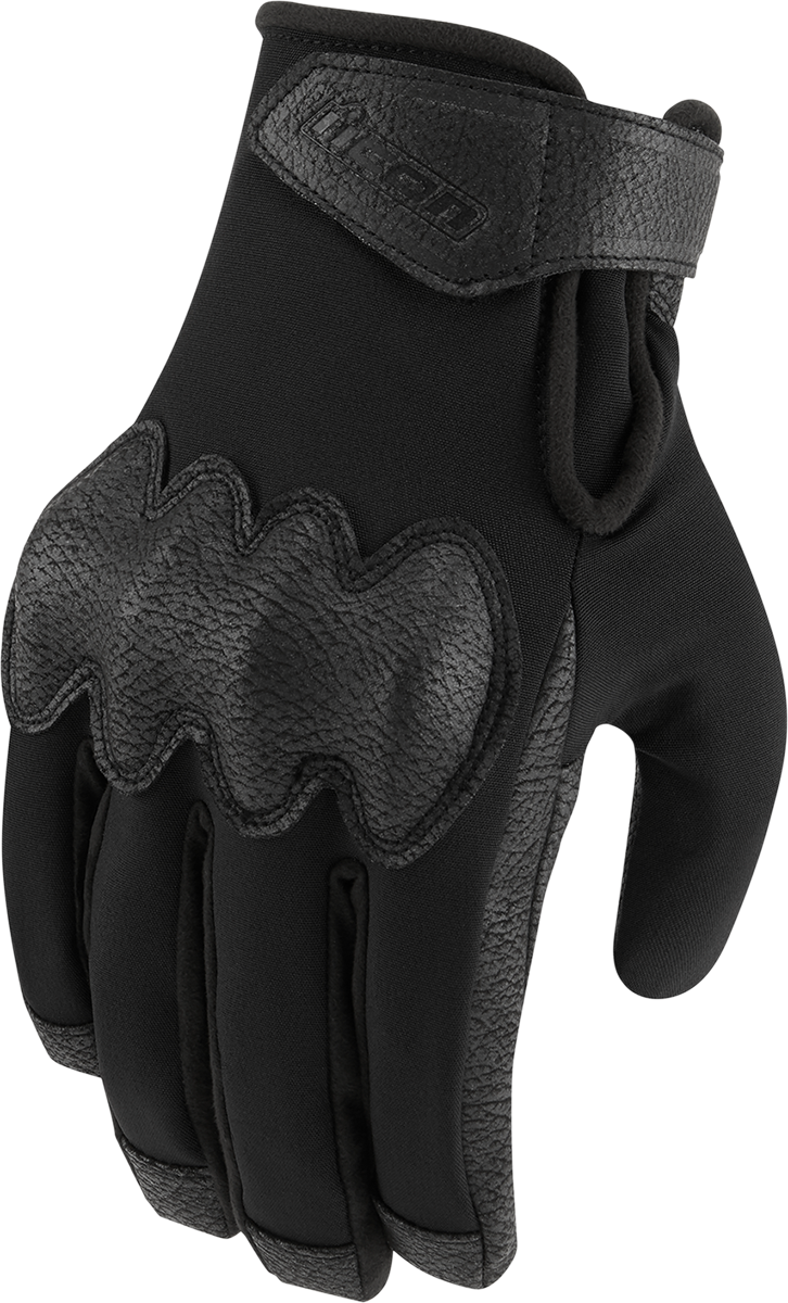 ICON PDX3™ Motorcycle Gloves - Black - Small 3301-4246