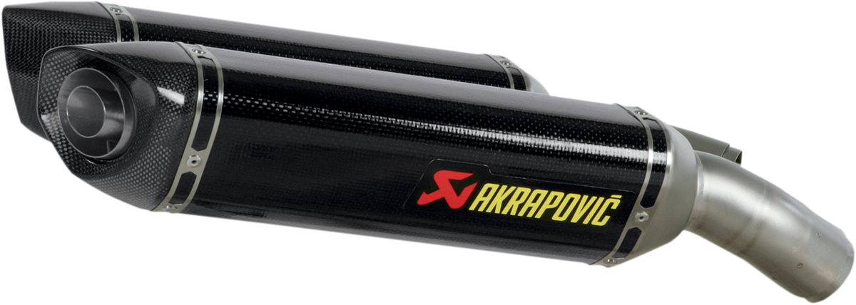 AKRAPOVIC  Slip-On Exhaust Mufflers  Carbon Fiber  848 / 1098 / 1198 S-D10SO3-ZC 1811-1463