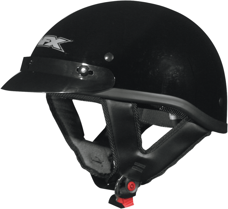 AFX FX-70 Motorcycle Helmet - Gloss Black - Medium 1030425