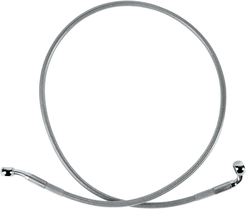 DRAG SPECIALTIES Brake Line - Front (Upper) - Stainless Steel 640112