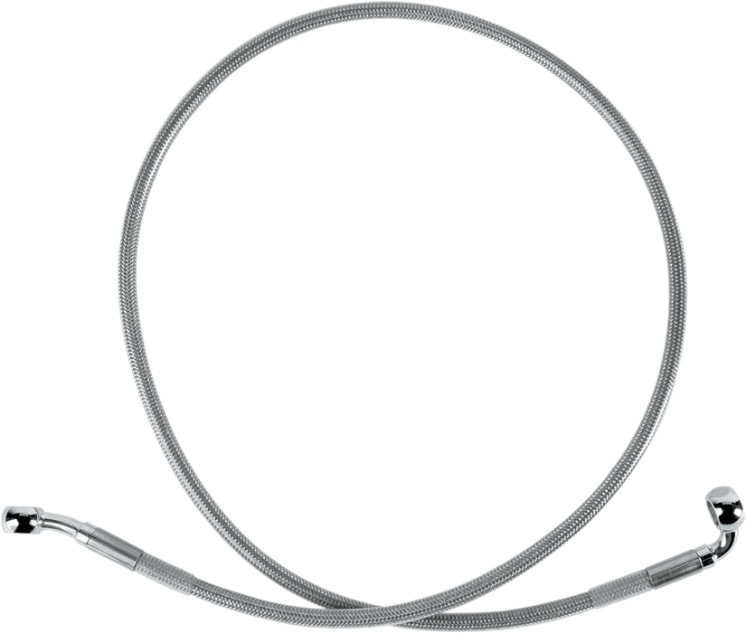 DRAG SPECIALTIES Brake Line - Front (Upper) - Stainless Steel 640112