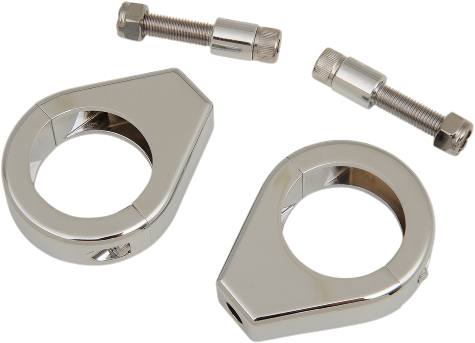 DRAG SPECIALTIES Turn Signal - Clamp - 39mm - Chrome 12-6049-39BC114