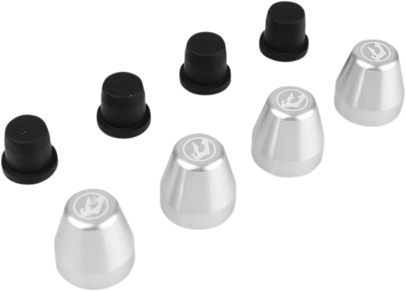 DRIVEN RACING Brake Bleeder Cover - Silver DBNC-SL